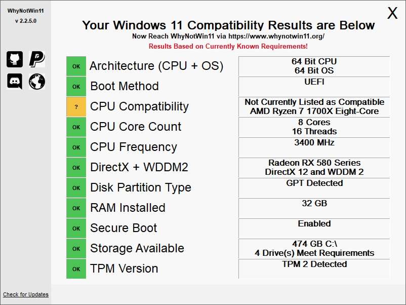 windows 11 check for compatibility tool
